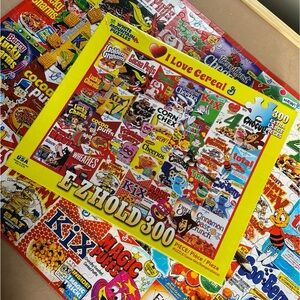 White Mountain "I Love Cereal" 300-Piece Puzzle